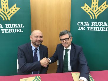 La Asociación de Tiendas Virtuales de Aragón firma de nuevo convenio con Caja Rural de Teruel