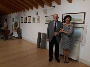 Fernando Querol y José Azul exponen en la Finca de La Alfranca de Pastriz