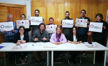 Blanca Villarroya, al frente de la candidatura de Espacio Municipalista por Teruel