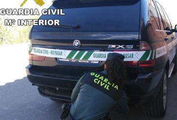 Dos detenidos en la A-23 a la altura de La Puebla de Valverde con 260 gramos de marihuana cuando iban a un juicio por drogas