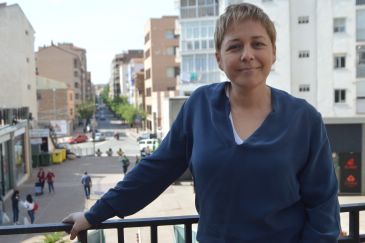 Berta Zapater, candidata del PAR al Ayuntamiento de Alcañiz: