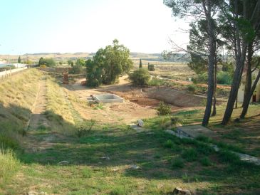 Finaliza la construcción de un filtro invertido en la presa de La Estanca de Alcañiz