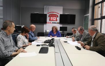 La Comisión Permanente da el visto bueno a la revisión de los planes de Protección Civil de la Comunidad de Teruel y Bajo Aragón