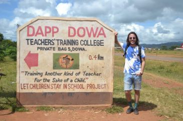 Pablo Andrés García, voluntario turolense en DAPP Malawi: “Es la gente de Malawi la que realmente trabaja por el desarrollo de su país”