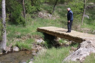 Camarena de la Sierra recupera el sendero Mas de Navarrete para el turismo