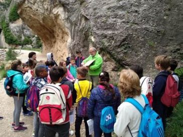 El Matarraña educa a alumnos de Primaria sobre el paisaje fluvial