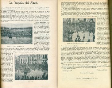 Un artículo de Federico Andrés, localizado por Paco Gómez, habla de La Vaquilla de 1897