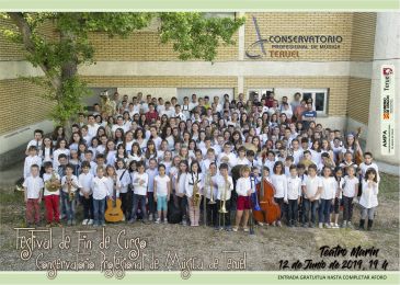 El Conservatorio de Teruel celebra este miércoles su festival de fin de curso en el Teatro Marín