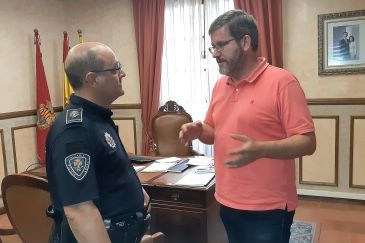 El alcalde de Alcañiz repone a Pedro Obón como Oficial-Jefe de la Policía Local