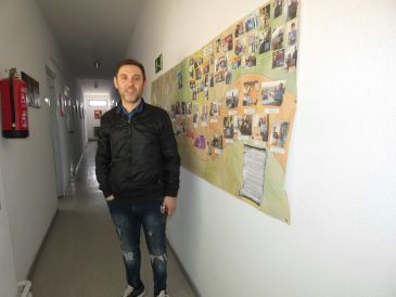 Carlos Guillén, voluntario de Asapme Teruel: