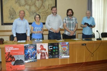 Cartel de lujo para el Castillo de Alcañiz con Ron-Lalá, Yllana o Eusebio Poncela