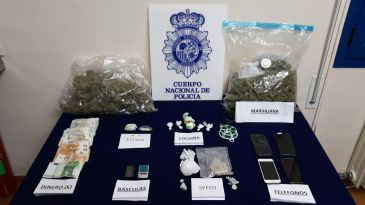 La Policía Nacional detiene en Teruel a siete personas por tráfico de drogas y desactiva varios puntos de venta al menudeo