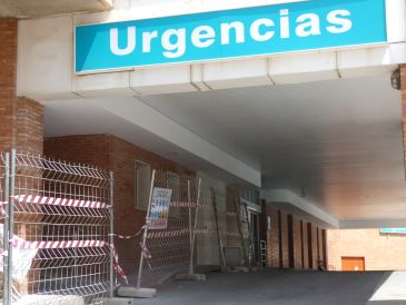 Las Urgencias del hospital Obispo Polanco de Teruel no estarán listas hasta final de mes