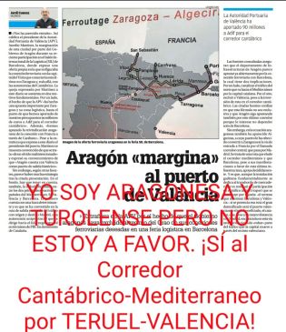 La DGA niega que haya un “olvido” con el corredor Cantábrico-Mediterráneo