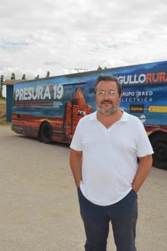 Joaquín Alcalde, director de El Hueco, entidad que promueve la Feria Presura de la España rural: