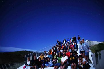 Las Perseidas se dejaron ver desde el centro divulgativo de Galáctica