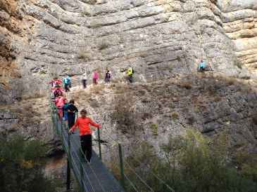 Más de 16.000 visitas llegaron en agosto al Cañón de Calomarde