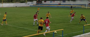 Kilates de fútbol en el duelo entre Calamocha y Sariñena en Jumaya