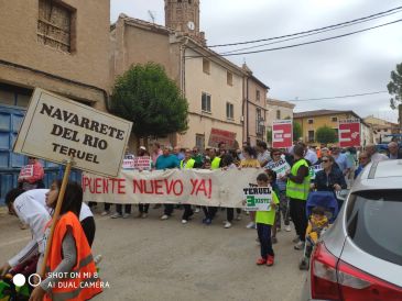 Los vecinos de Navarrete se manifestarán este sábado otra vez ante la falta de respuesta de Adif