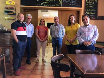 La Diputación de Soria se interesa por el programa de multiservicios de la DPT