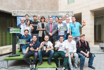 La Barrica, Restaurante Método y Pura Cepa, ganadores del Concurso de Tapas Jamón de Teruel 2019
