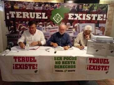 Teruel Existe recoge 6.781 firmas, el 6,34% del censo, y llevará a Tomás Guitarte como número uno al Congreso