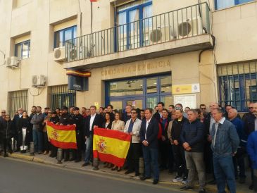 Los cuerpos de seguridad apoyan desde Teruel a sus compañeros en Cataluña