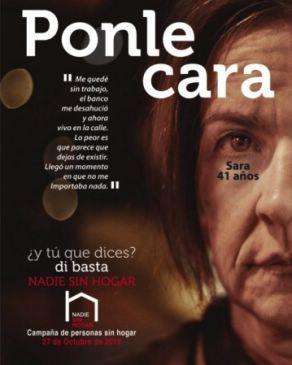 Cáritas Teruel lanza una campaña para visibilizar la realidad de las personas sin hogar