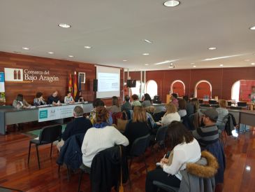 Las personas con discapacidad ponen en valor su inclusión laboral en el Bajo Aragón