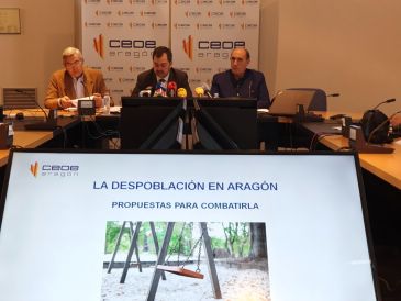 CEOE Aragón urge a actuar ya contra la despoblación y exige el Pacto de Estado