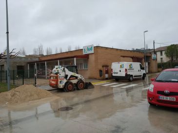 Las obras de ampliación del centro de salud de Valderrobres llegan a su tramo final