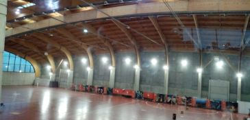 El Palacio de Exposiciones y Congresos de Teruel incorpora iluminación led
