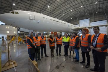 El Aeropuerto de Teruel tendrá un hangar como espacio formativo del título de Técnico Superior en Mantenimiento aeromecánico