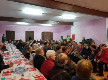 Alumnos de la Escuela de Adultos  se reúnen en la localidad de Bordón