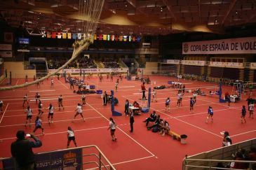 Buen arranque de la competición para los equipos turolenses en la Copa de España de Voleibol