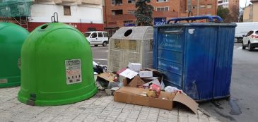 El Ayuntamiento de Teruel exige al Consorcio número 8 que cumpla con la recogida de papel y plástico