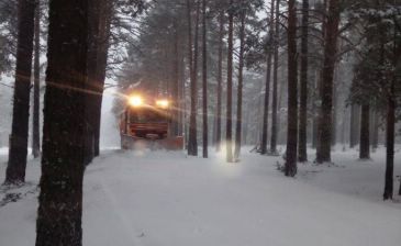 Sierra de Albarracín y las partes altas de la Sierra de Gúdar, Cuencas Mineras, Bajo Aragón y Matarraña, las zonas con más problemas por la nieve