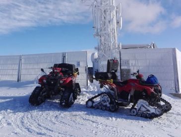 La Base de Emergencias de Telefónica trabaja en Teruel para resolver incidencias