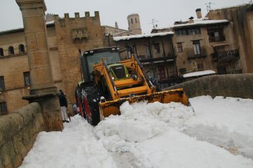 La borrasca abandona la provincia pero deja una treintena de núcleos aislados y vías cerradas