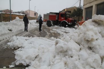 Algunos alcaldes de pueblos turolenses dicen haberse sentido poco arropados durante las nevadas
