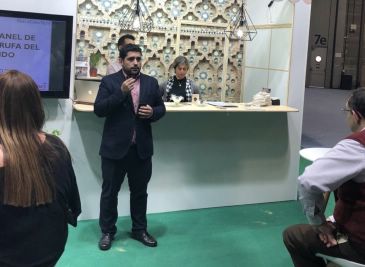 La Diputación de Teruel presenta en Fitur el primer Panel de Cata de Trufa del mundo