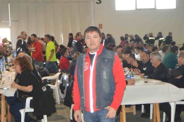 Javier Martínez, presidente del Club Motorista Alcañiz: “El Maño Almuerzo es el evento más fuerte del año; mover 772 motos es un éxito”