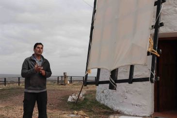 Vicente Casero: “La mejor forma de mantener el molino de viento de Ojos Negros es hacerlo funcionar”