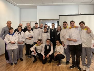 Eduardo Español, Antonio Ávila, Mario Martín, Carmen Górriz y Pablo Fonfría se llevan los concursos de la Escuela de Hostelería