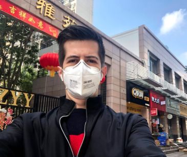 Un turolense en China: “La gente ha visto que cualquier sociedad es vulnerable”