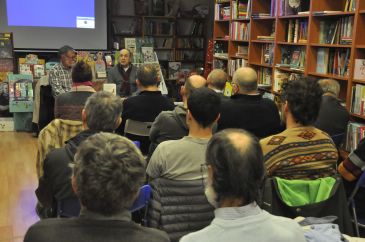 El escritor de Valderrobres Lluis Rajadell presenta en Teruel  ‘La Tierra Baja en llamas’