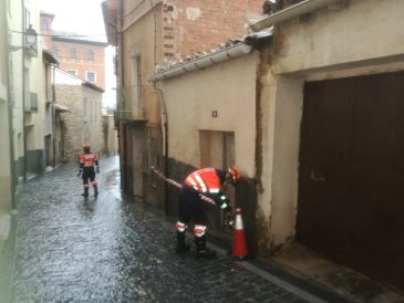 Derrumbe sin daños personales en el interior de una vivienda en la cuesta de la Andaquilla de Teruel