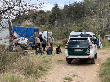 Sancionados varios jóvenes extranjeros por hacer escalada en Olba incumpliendo la orden de aislamiento