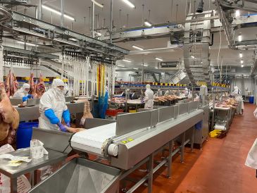 La industria cárnica turolense mantiene su producción habitual pese a la crisis