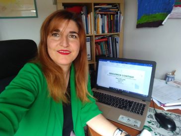 Montse García, psicóloga de la AECC en Teruel: “Hay personas que no saben manejar tantísima información”